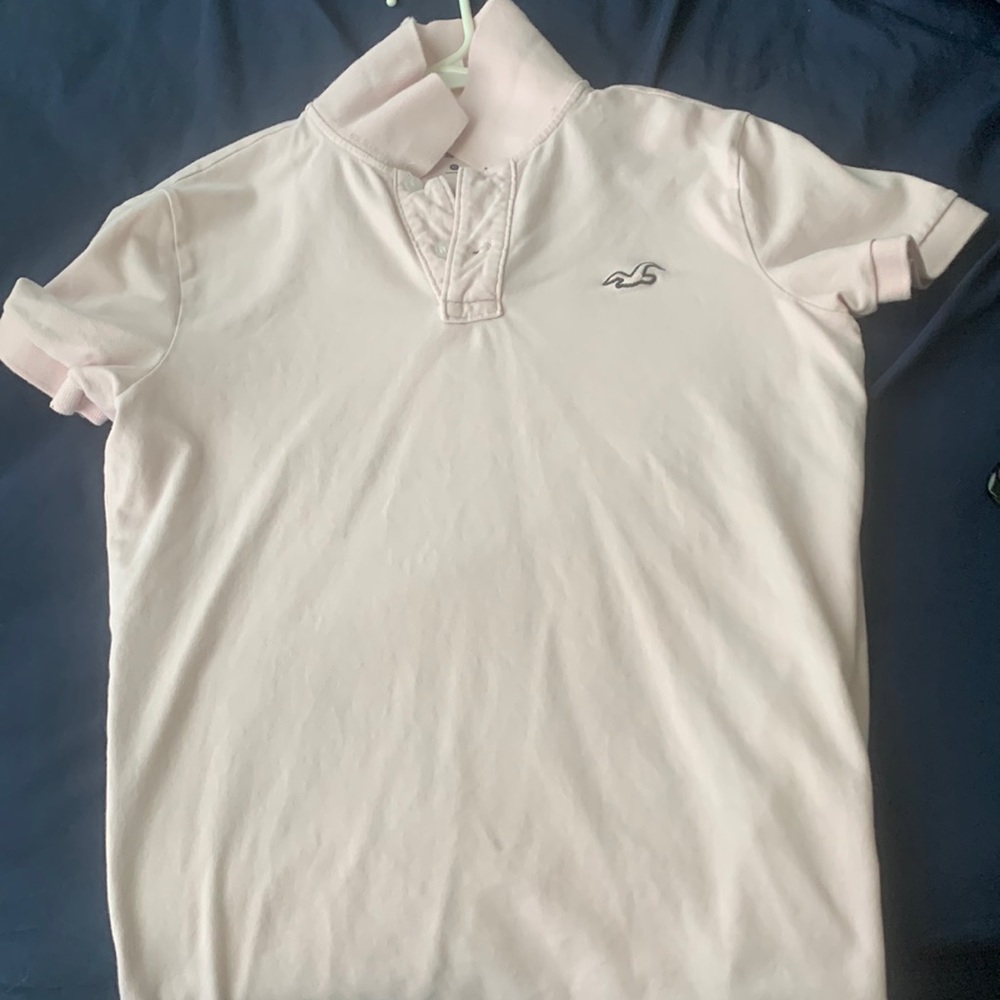 Pink Hollister dress shirt